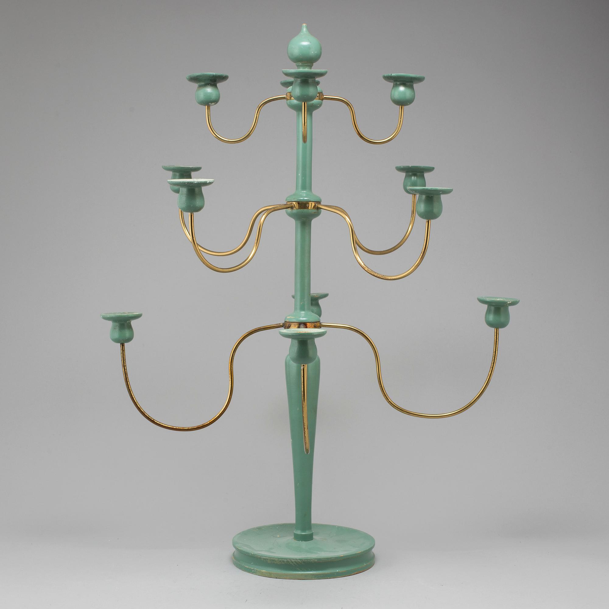 JOSEF FRANK, kandelaber, modell B 2586, Firma Svenskt Tenn.