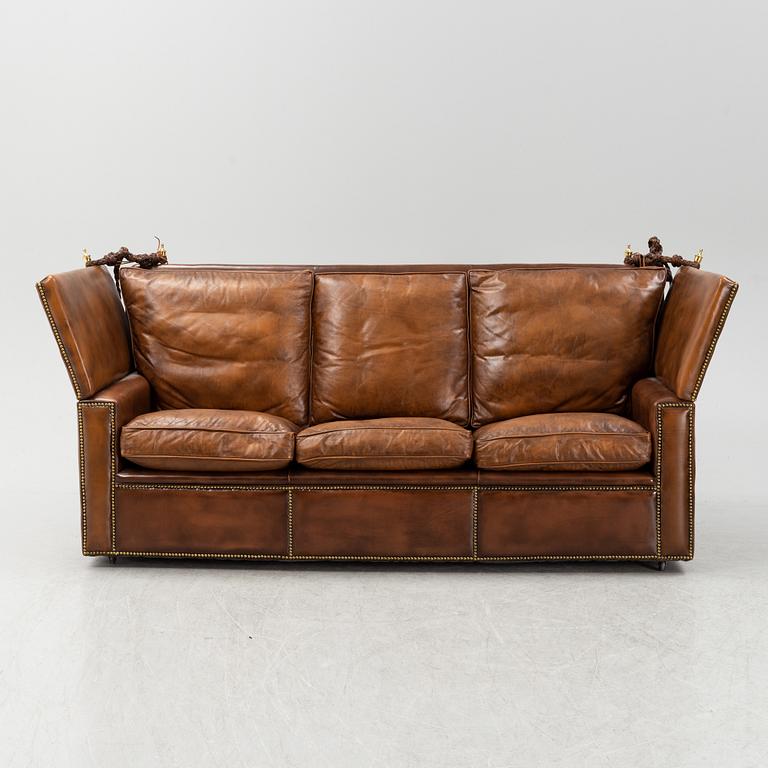 A late 20th century Knole style sofa.