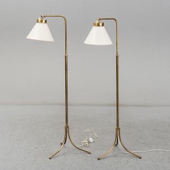 JOSEF FRANK, a pair of model 1842 floor lights, Svenskt Tenn.