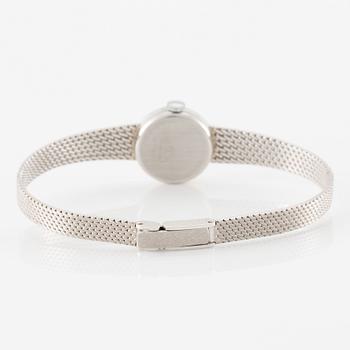 Helvetia, wristwatch, 18K white gold with diamonds.