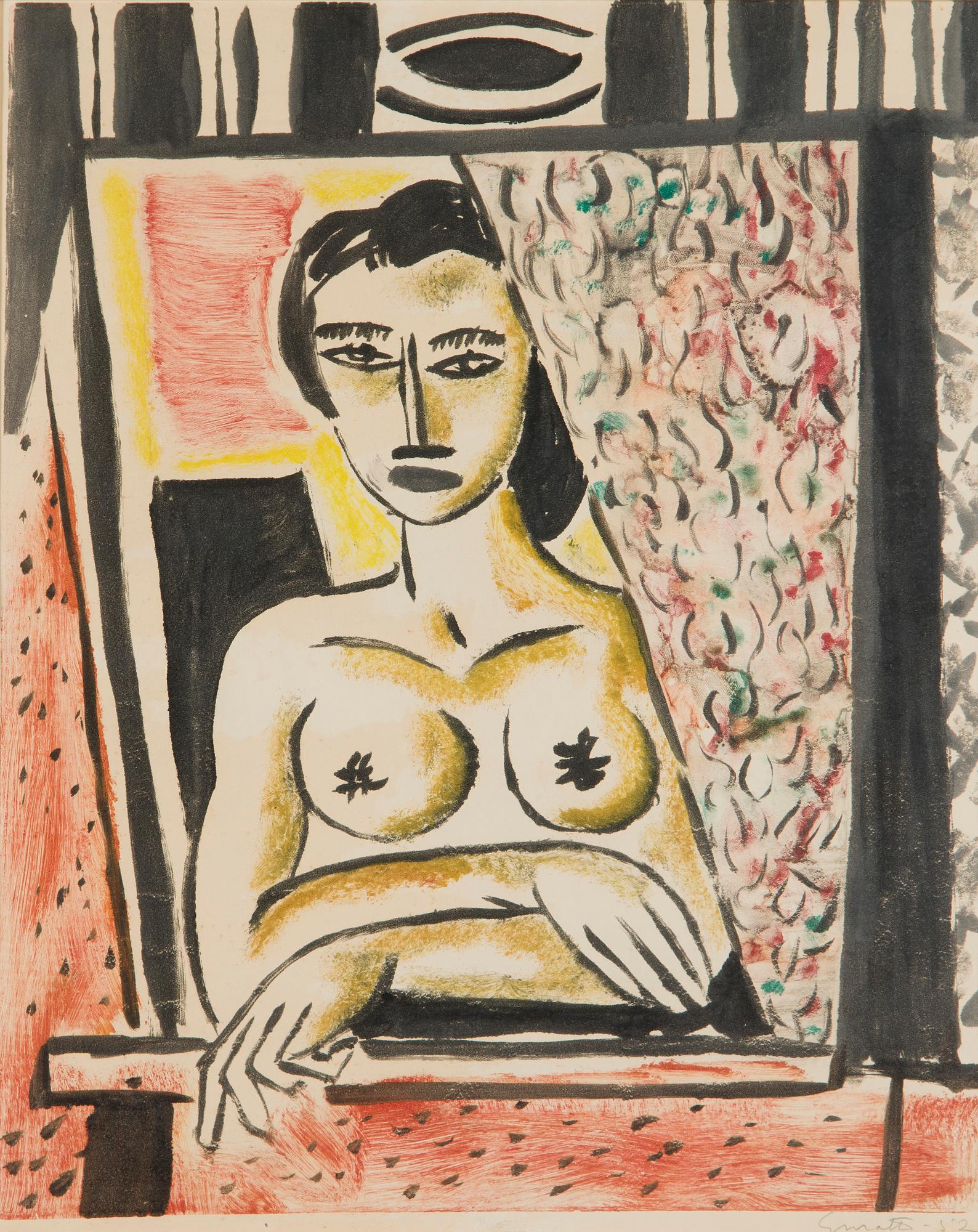 Erik Enroth, Woman at the window.