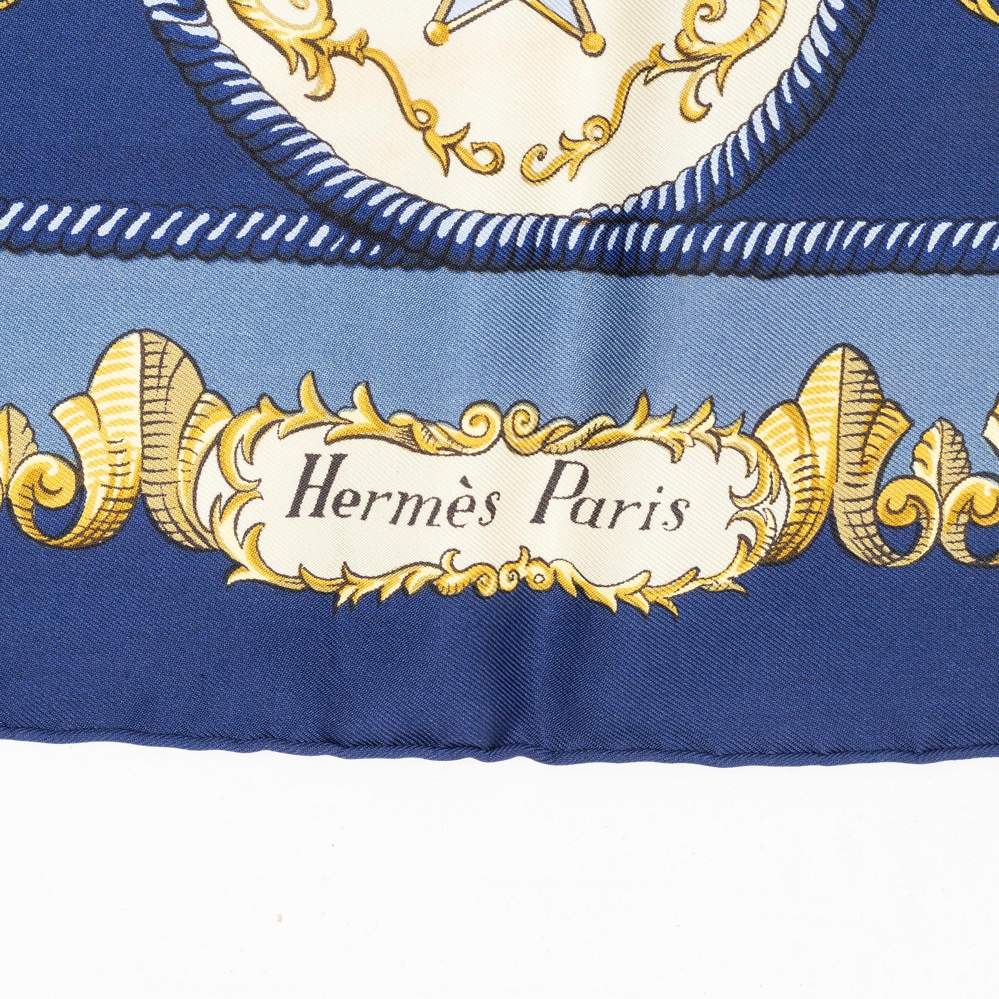 Hermès, scarf, "Ludovicus Magnus".