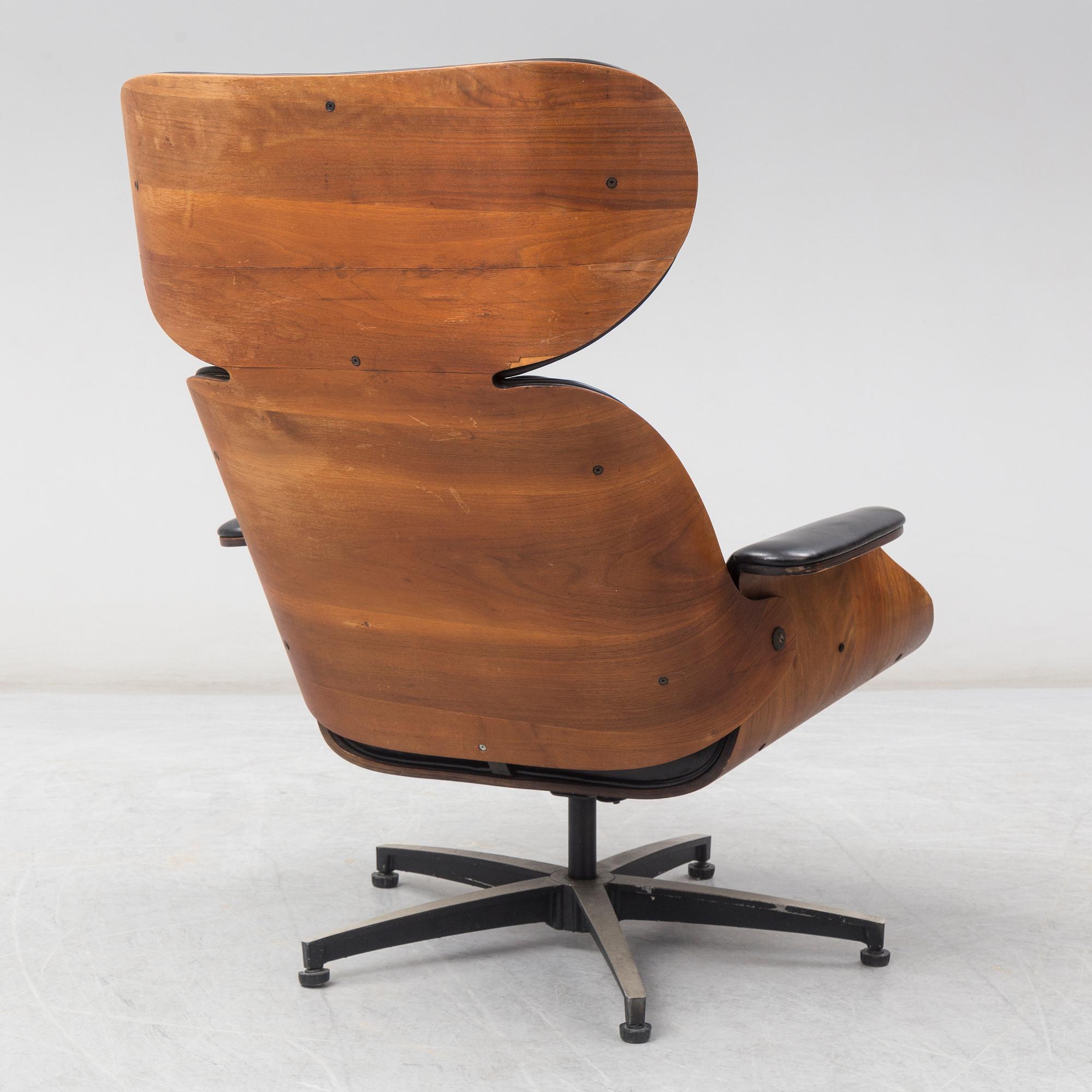 A 'Mr. Chair' easy chair by George Mulhauser for Plycraft, designed 1959.