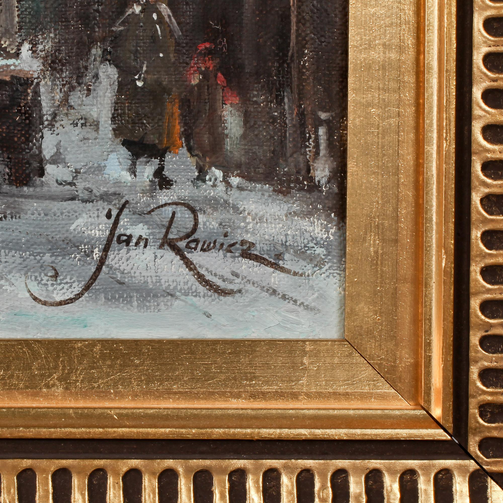 JAN RAWICZ, olja på duk, signerad.