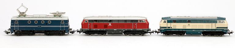 PARTI LOK, Märklin H0, 3674, 3075 samt 3013, 1900-talets andra hälft.