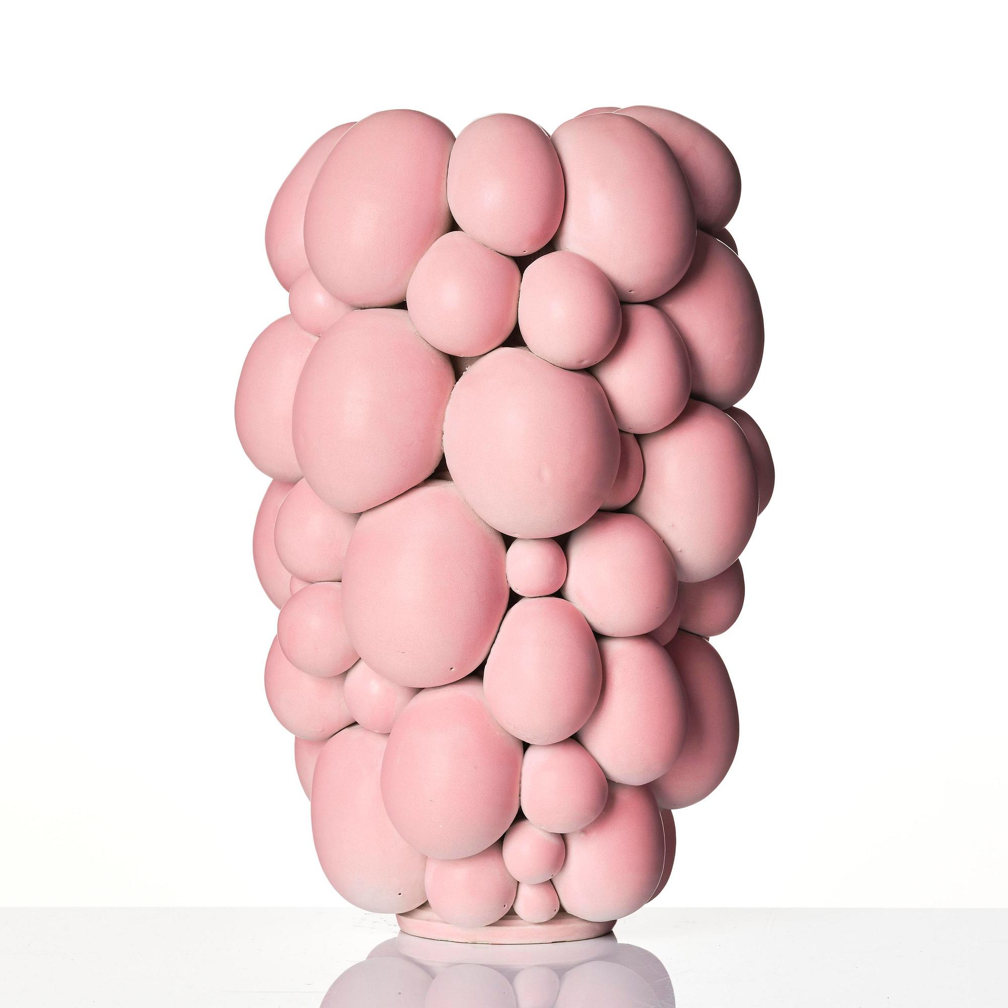 Mårten Medbo, skulptur/vas, "Crowd", stengods, egen ateljé, 2016.