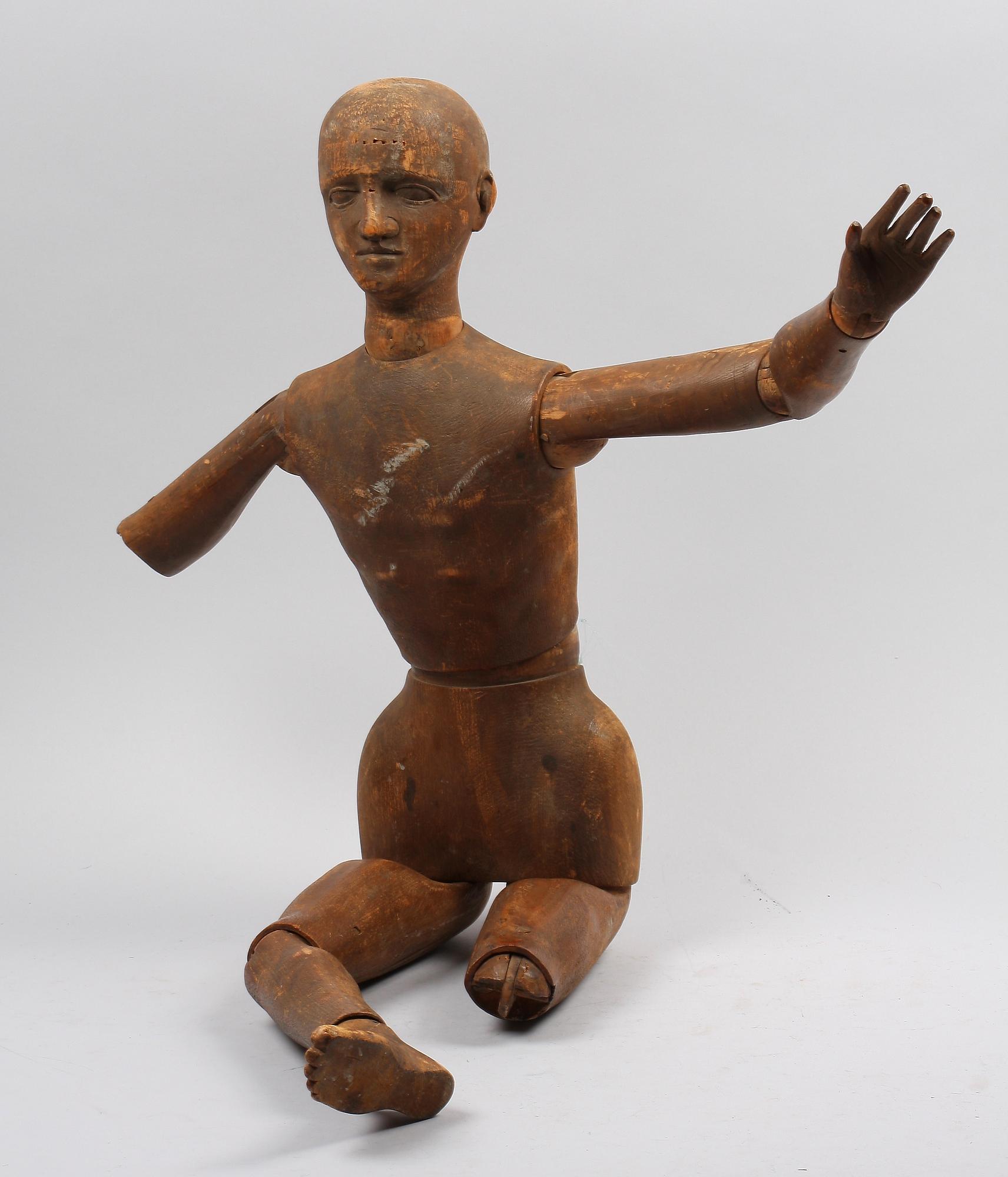 DOCKA, trä, 1800-tal.