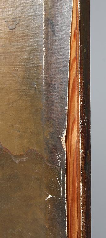 VÄGGSKÄRM, Elisabeth Warling, sign, omkring sekelskiftet 1800/1900.