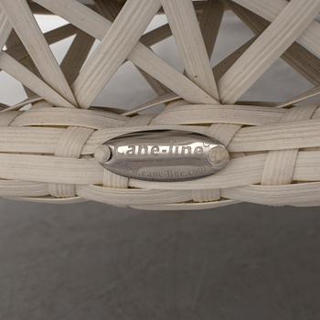 A Cane-line sun bed from Denmark, 21st Century.