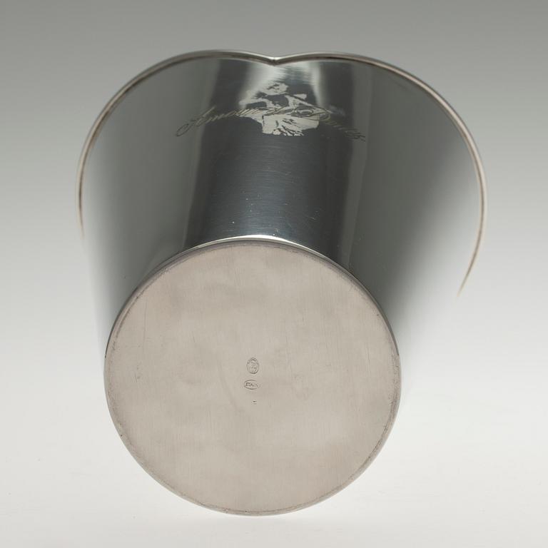 CHAMPAGNEKYLARE, tenn, "Amour de Deutz", tennstämplad Malta.