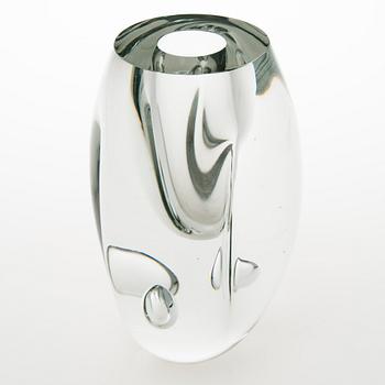 TIMO SARPANEVA, a 'Claritas' glass sculpture, signed Timo Sarpaneva, Iittala 1984 C403.