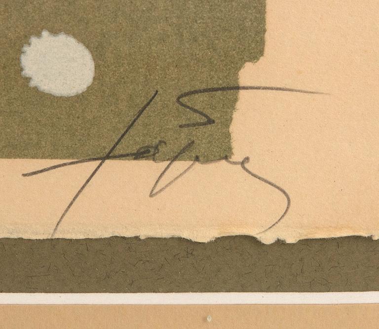 Antoni Tàpies, Utan titel ur "Berlin-Suite".