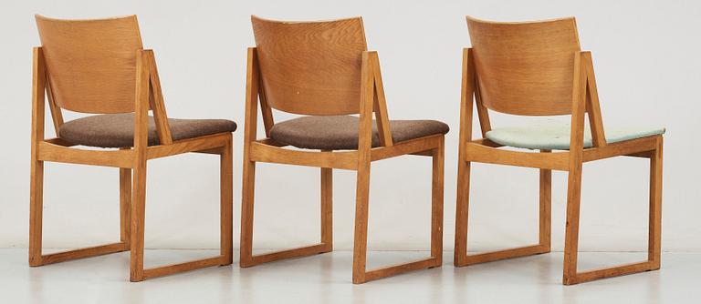 STOLAR, 7st, Söborg möbler, Danmark 1950-tal. Design Kai Lyngfeldt Larsen.