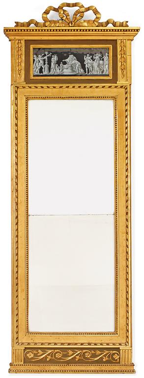 A late Gustavian mirror.