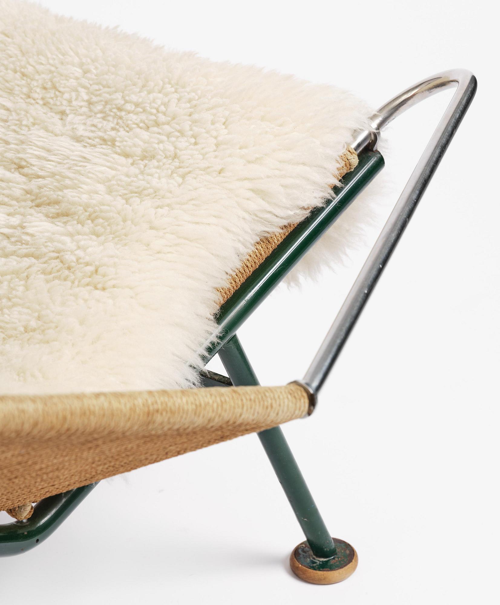 Hans J. Wegner, a "Flag Halyard" chair, Getama, Denmark, 1950s-60s.
