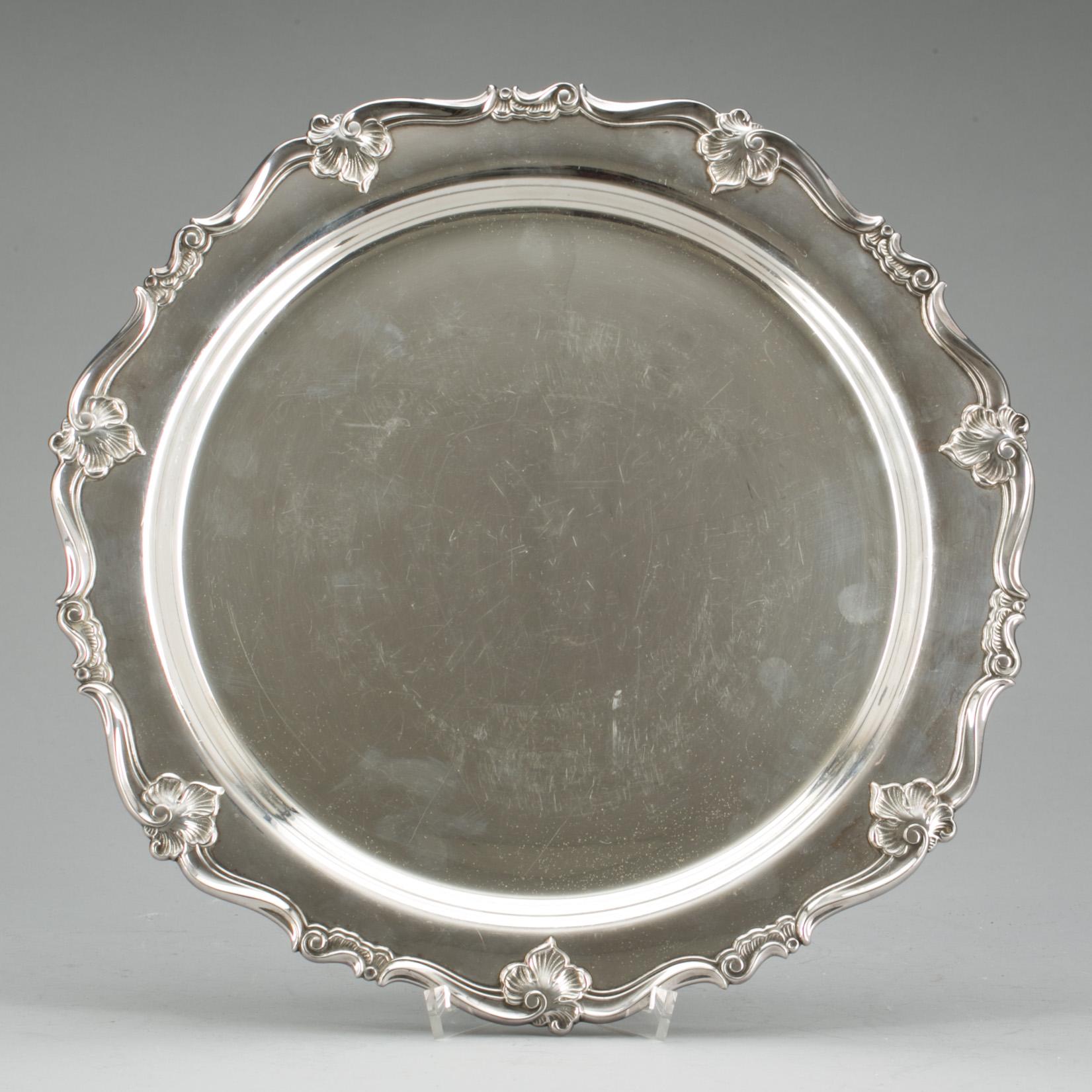 BRICKA, silver 830, COHR. Danmark. Ca 750 gram.