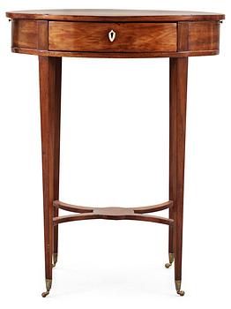 516. A late Gustavian table by D. Sehfbom.