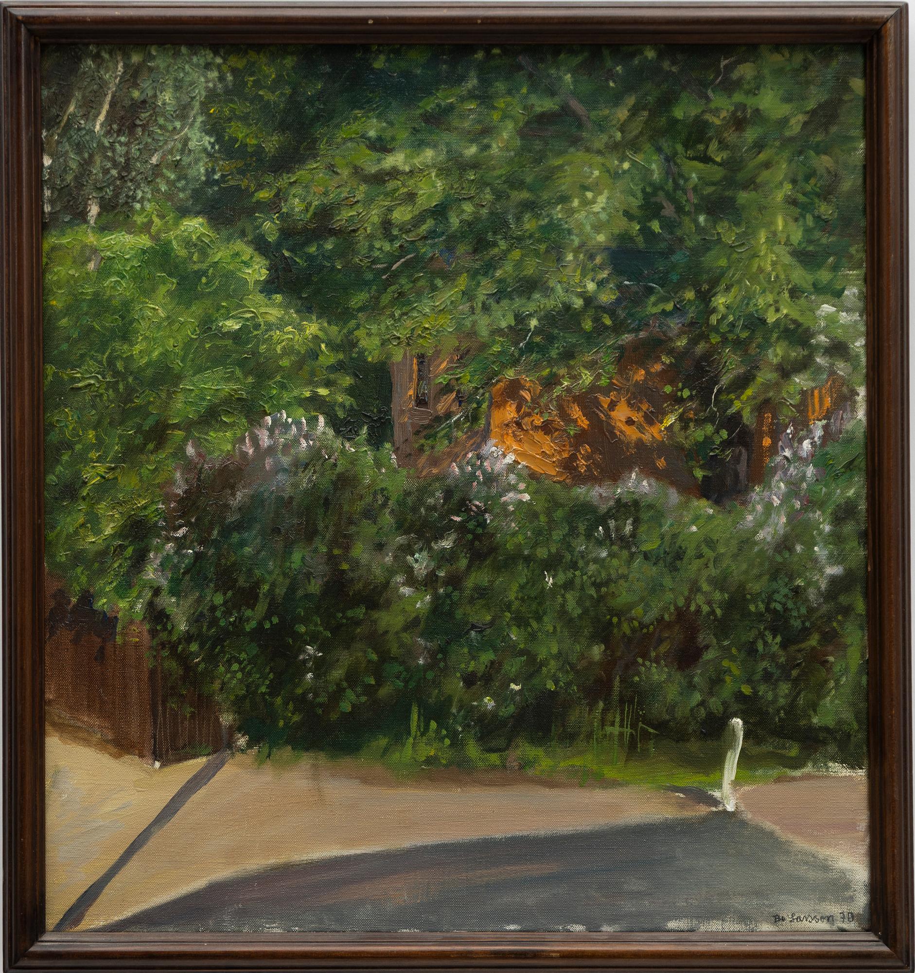 Bo Larsson, Hidden in the greenery.