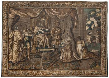 248. TAPESTRY, tapestry weave. 292 x 406 cm. Flanders 17th century.
