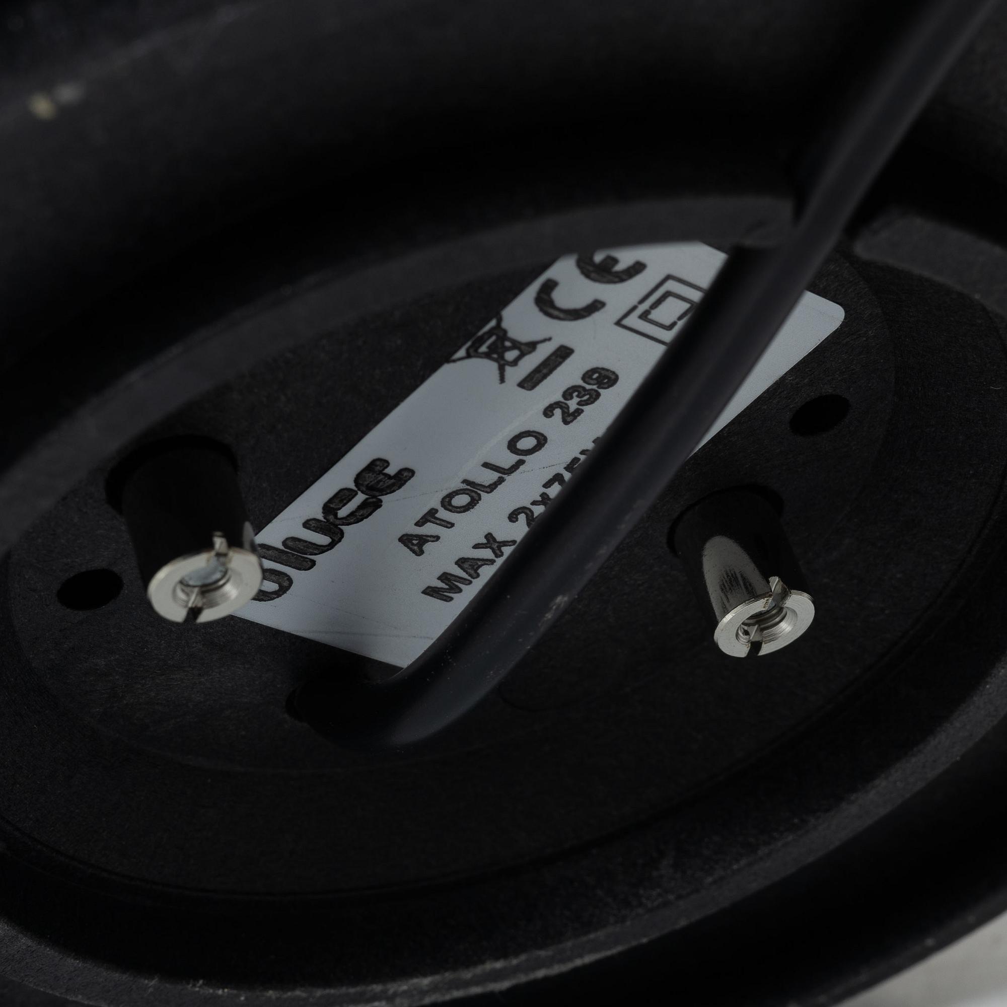 Vico Magistretti, bordslampa, "Atollo", Oluce, Italien.