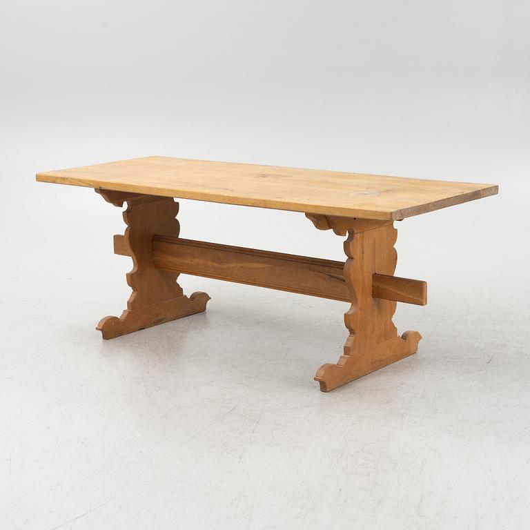 Bock table, folk style, first half of the 20th century.