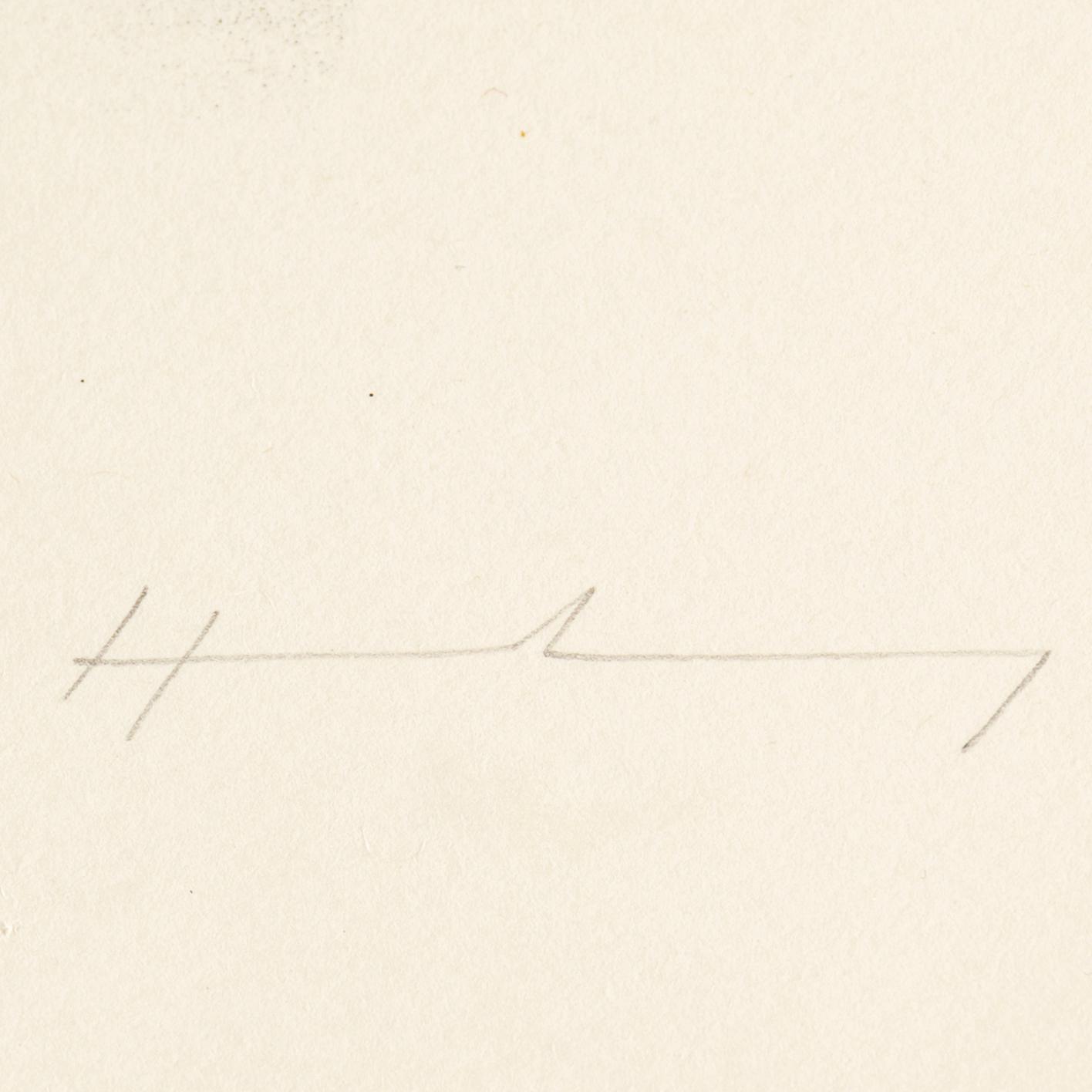 HANS HARTUNG, lithograph, signed and numbered 30/70.