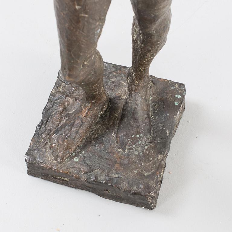 BIANCA MARIA BARMEN, skulptur, brons. Unik. Signerad o daterad 88.