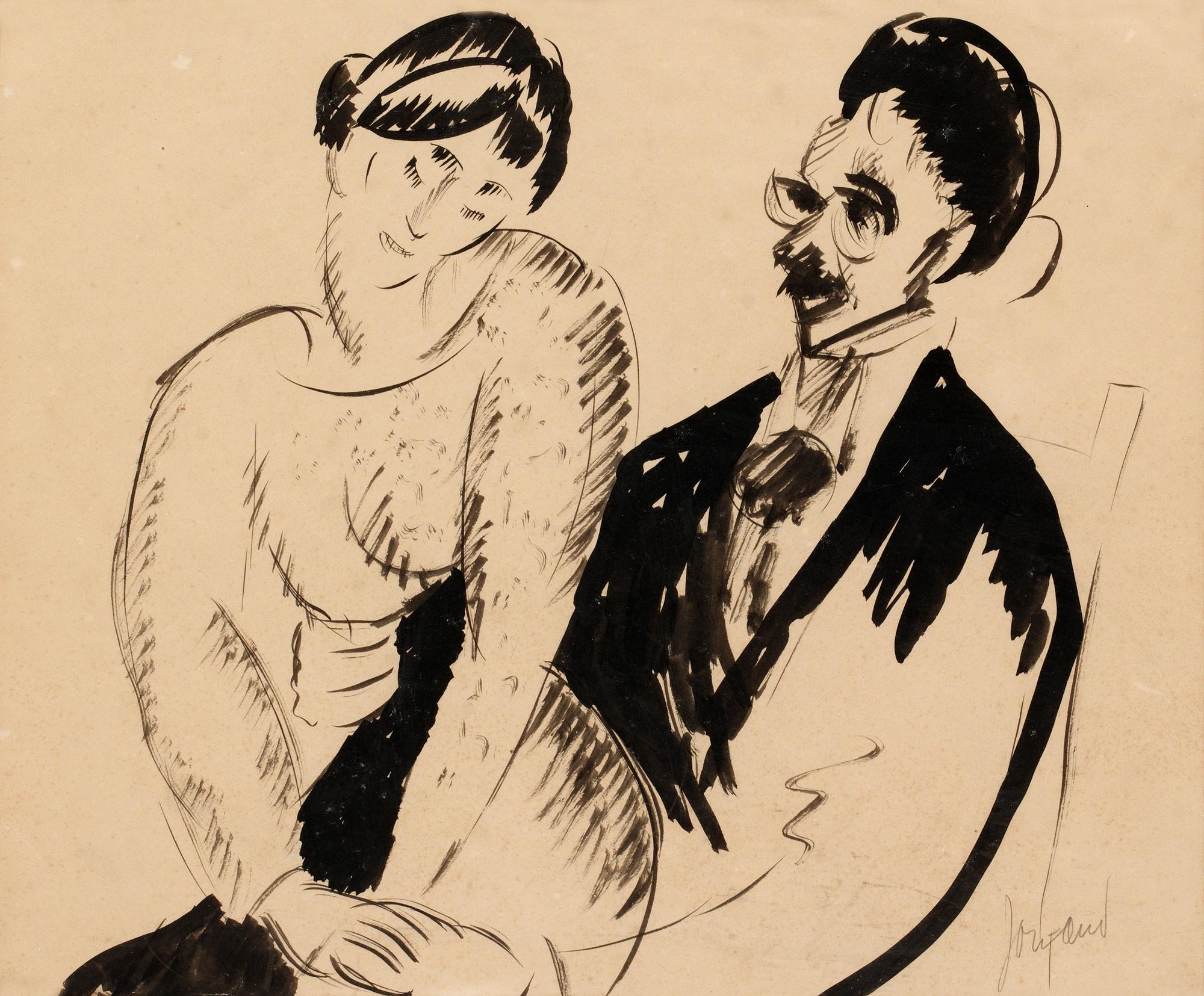 John Jon-And, Herwarth och Nell Walden.
