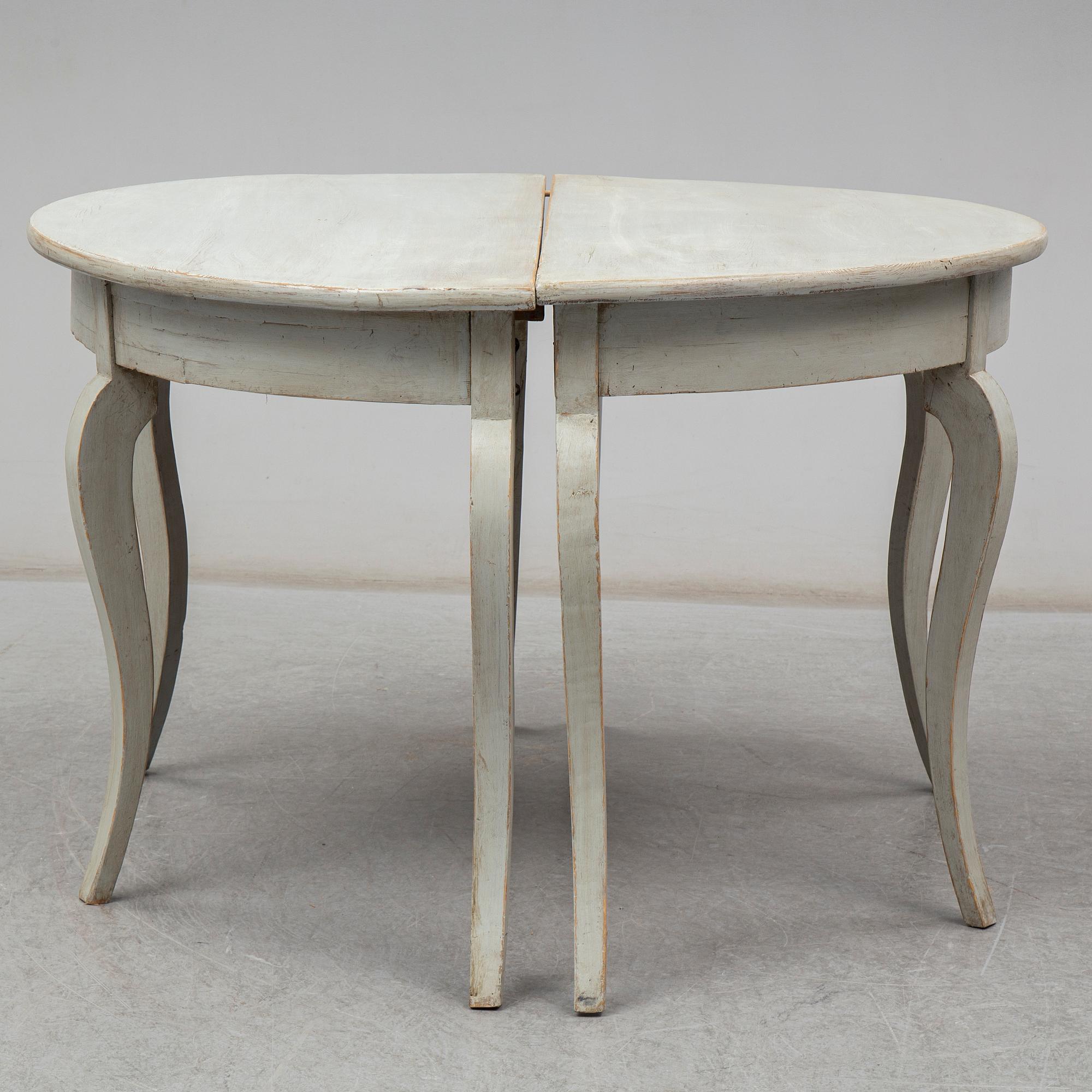 MATBORD/PARBORD, 1800-talets mitt.