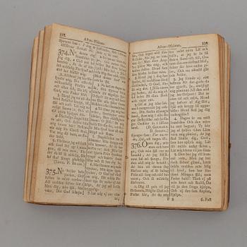 FIVE 18TH CENTURY BOOKS.