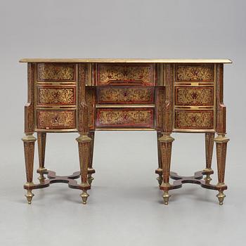 A French Baroque Bureau Mazarin desk, circa 1700, circle of Nicolas Sageot (1666-1731).