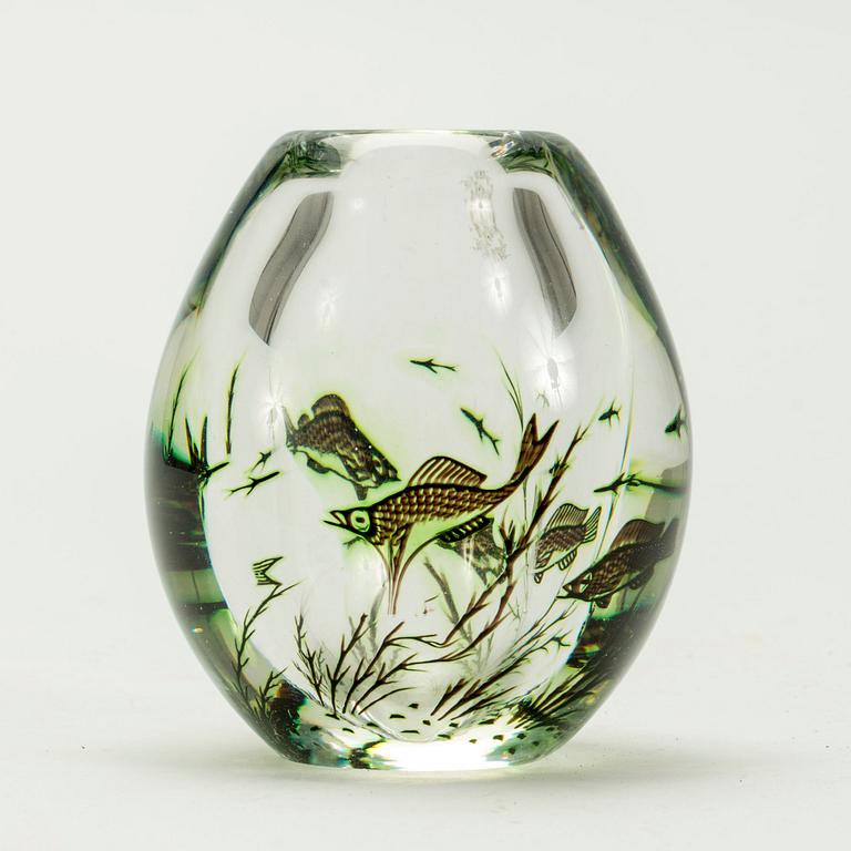 VAS, glas, Edward Hald, Orrefors Graal nr 8470.