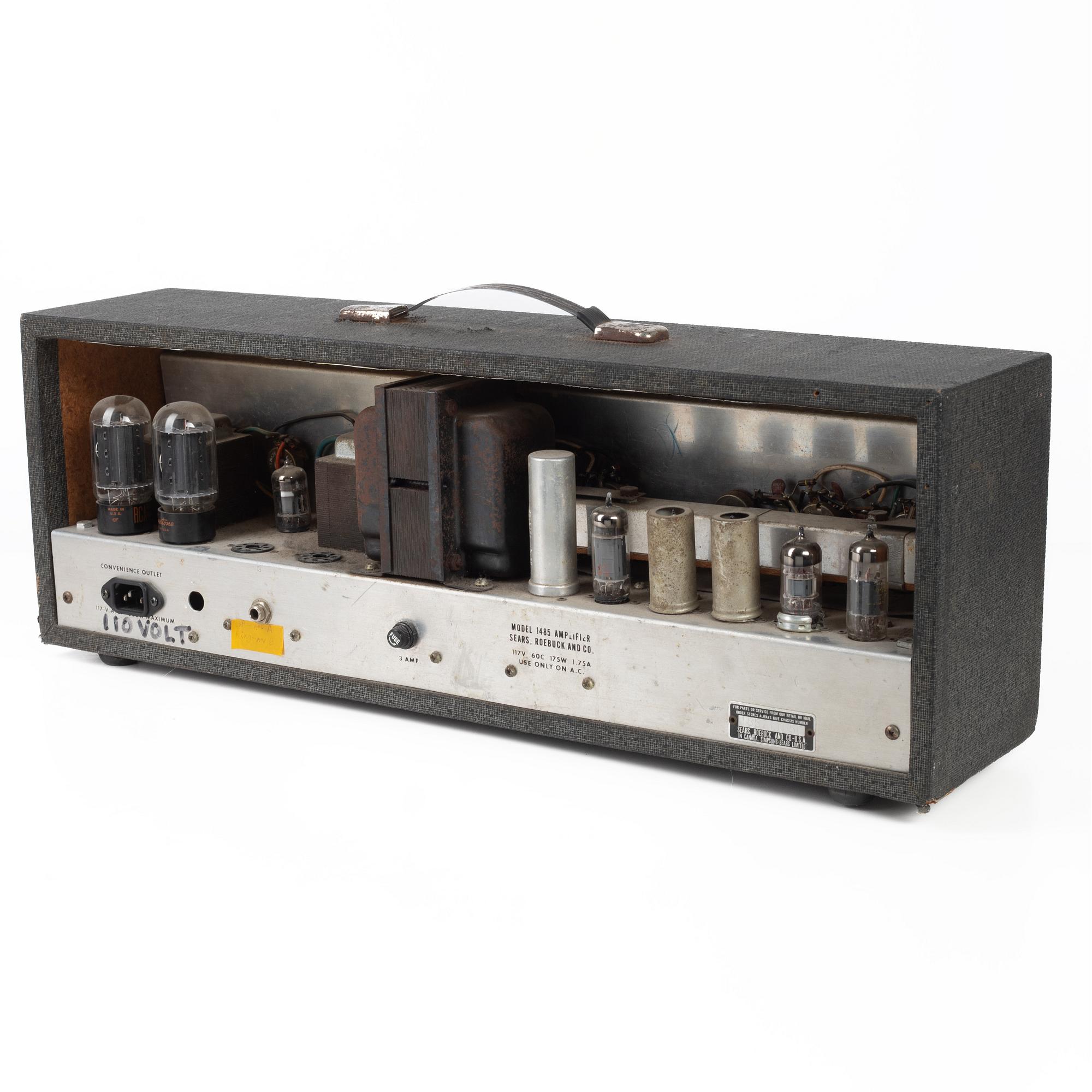Sears, Silvertone, guitar amplifier, model 1495, USA 1960s.