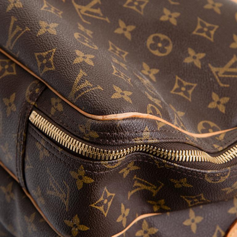 Louis Vuitton, a Monogram Canvas 'Sac Alize 3' soft suitcase.