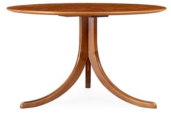 538. A Josef Frank burrwood and walnut table, Svenskt Tenn.