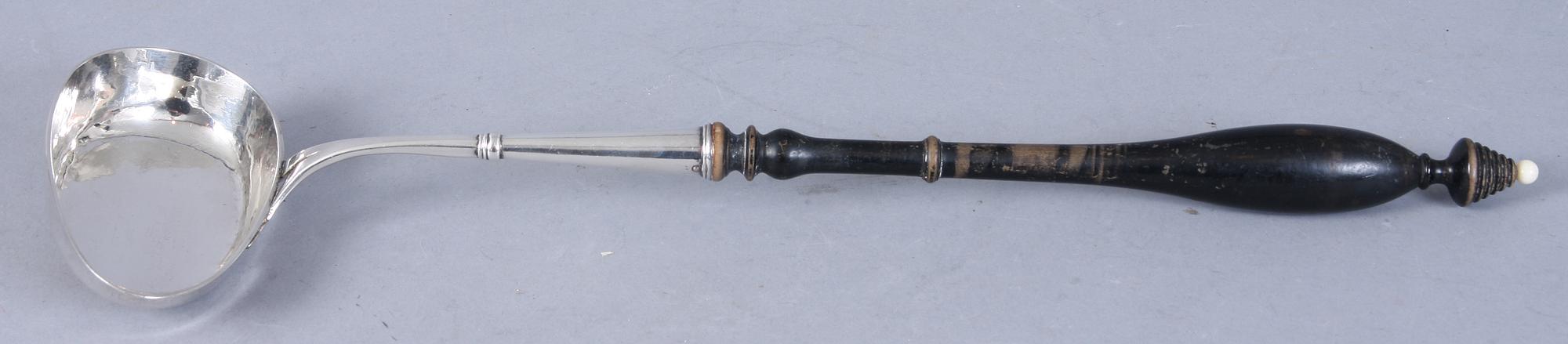SLEV, silver samt trä, 1843.