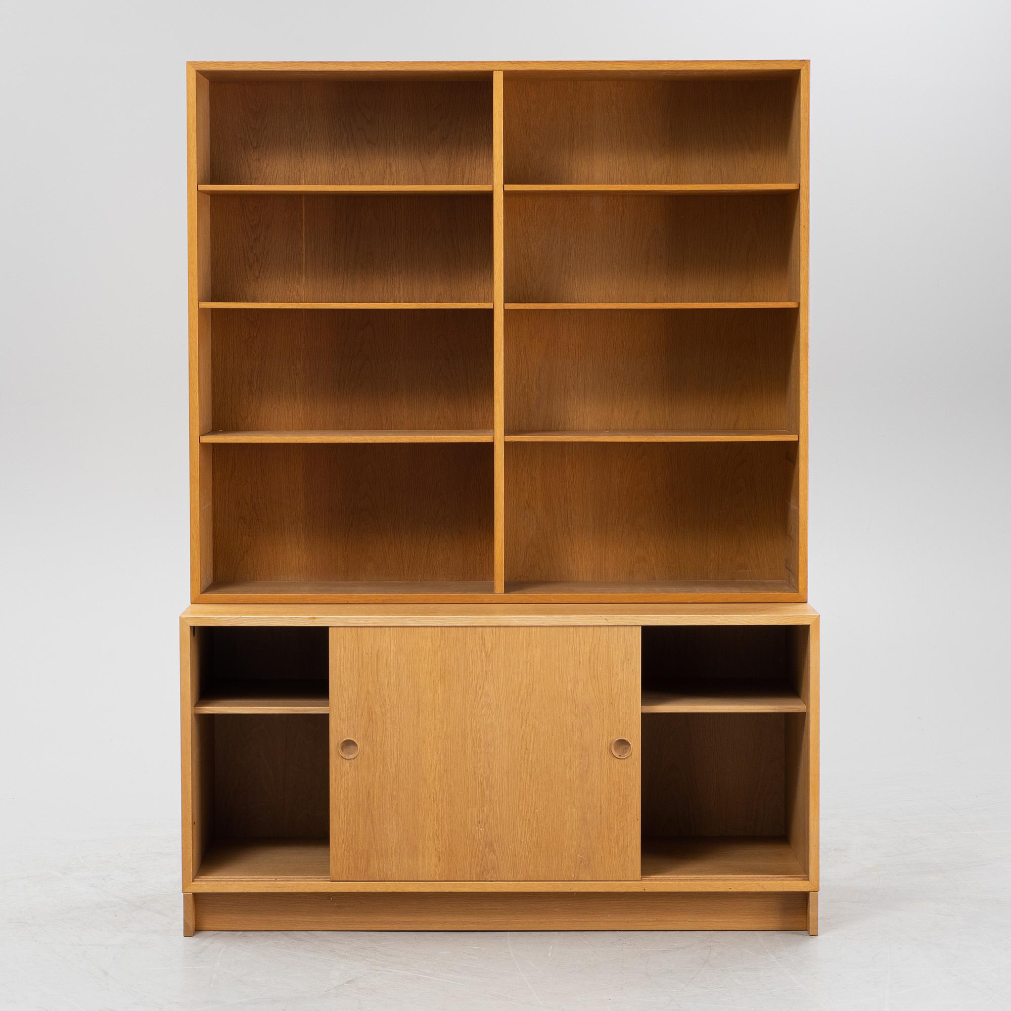 Børge Mogensen, an 'Öresund' oak bookcase,Karl Andersson & Söner, Denmark.