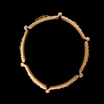 BJÖRN WECKSTRÖM, a bracelet " Velvet Clouds", 14K gold. Lapponia 1971.