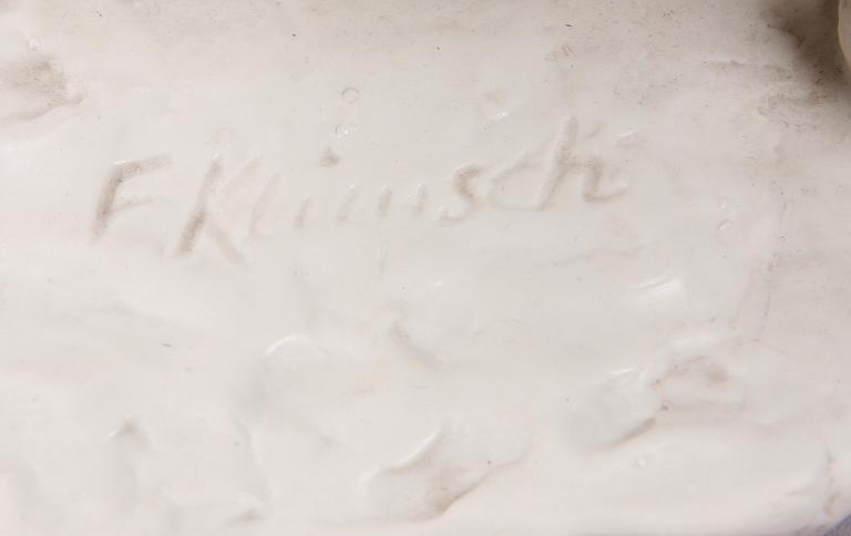 FIGURIN, porslin. Fritz Klimsch, Rosenthal.