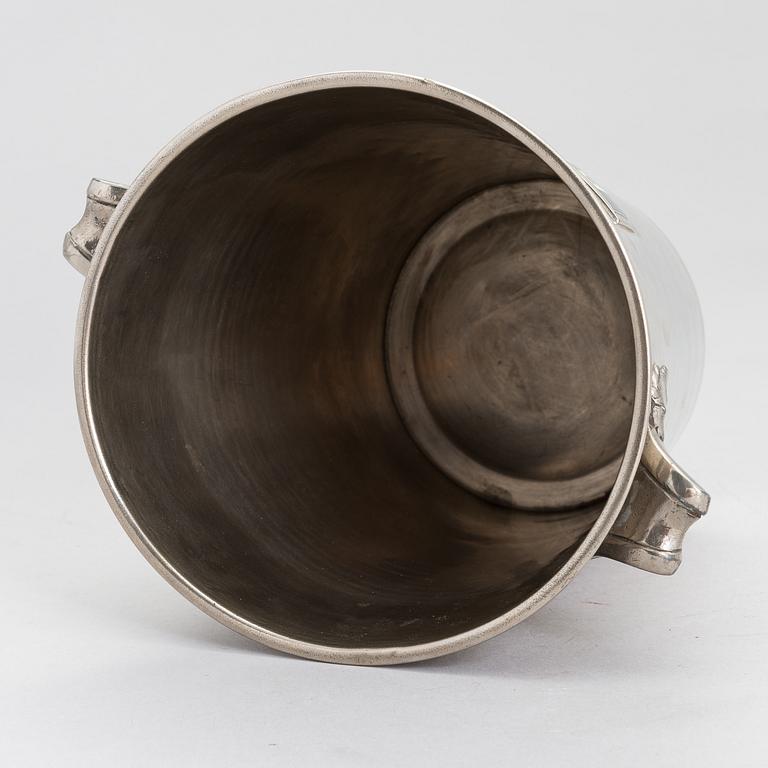 A champagne cooler bucket, France, mid 20th century..