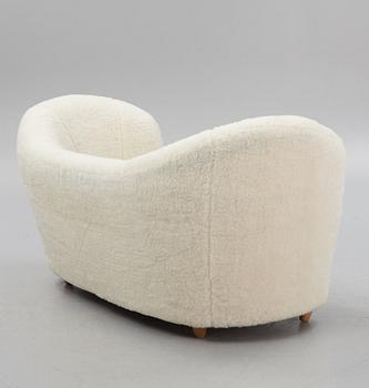 A modern style sofa.