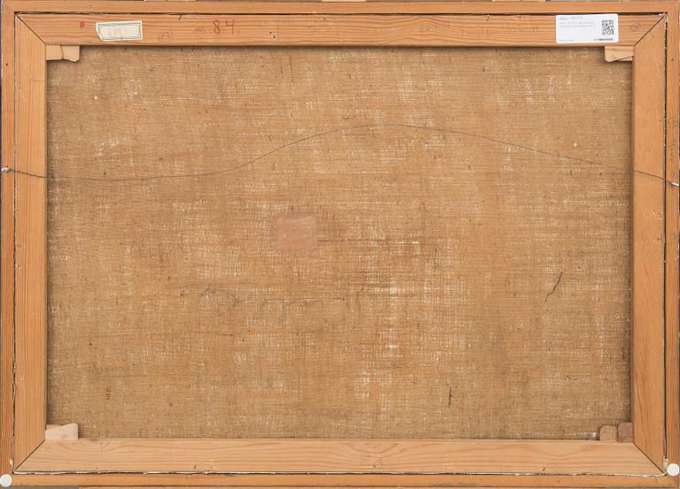 AXEL KULLE, olja på duk, signerad och daterad 1905.