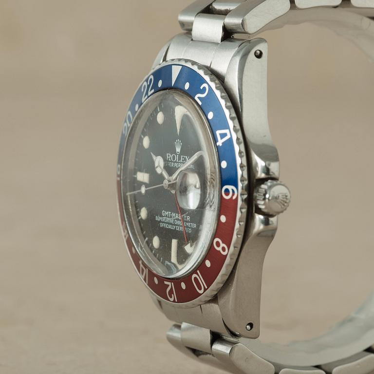 ROLEX, Oyster Perpetual, GMT-Master, Chronometer, armbandsur, 40 mm,