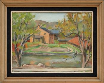 GUNNAR SVENSON, olja på duk, sign.