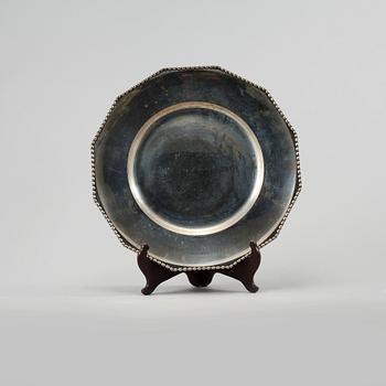 FAT, silver,Wallin & Thorsen, Borås, 1938, vikt 480 gram.