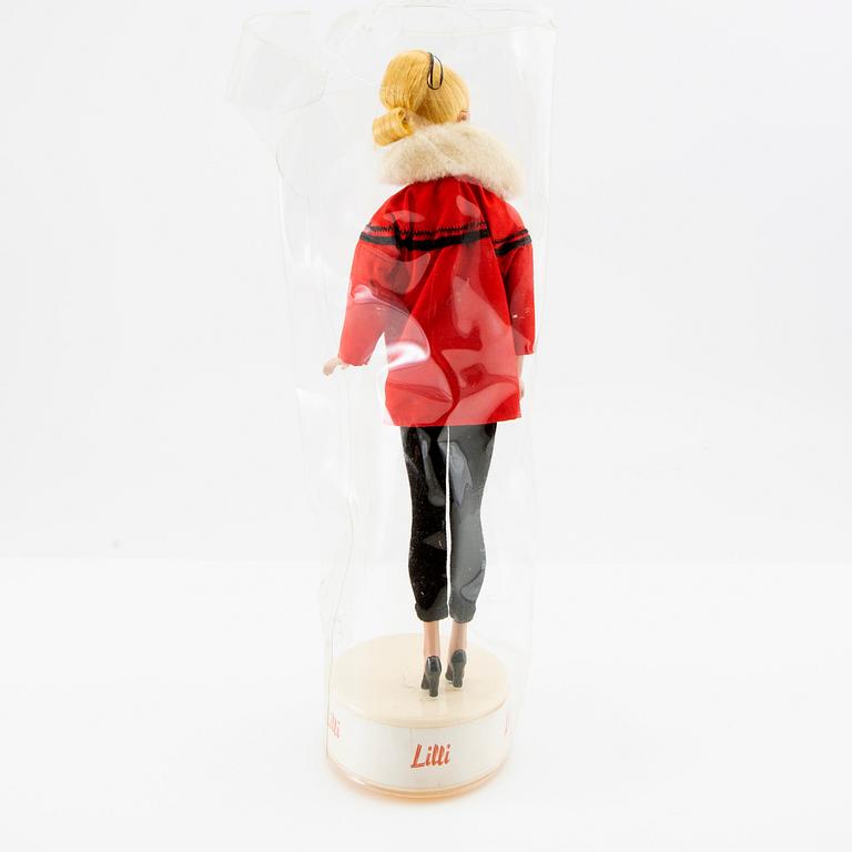 "Bild-Lilli", docka, Reinhard Berthier, Greiner & Hausser Gmbh, Tyskland, tillverkningsperiod 1955-64.