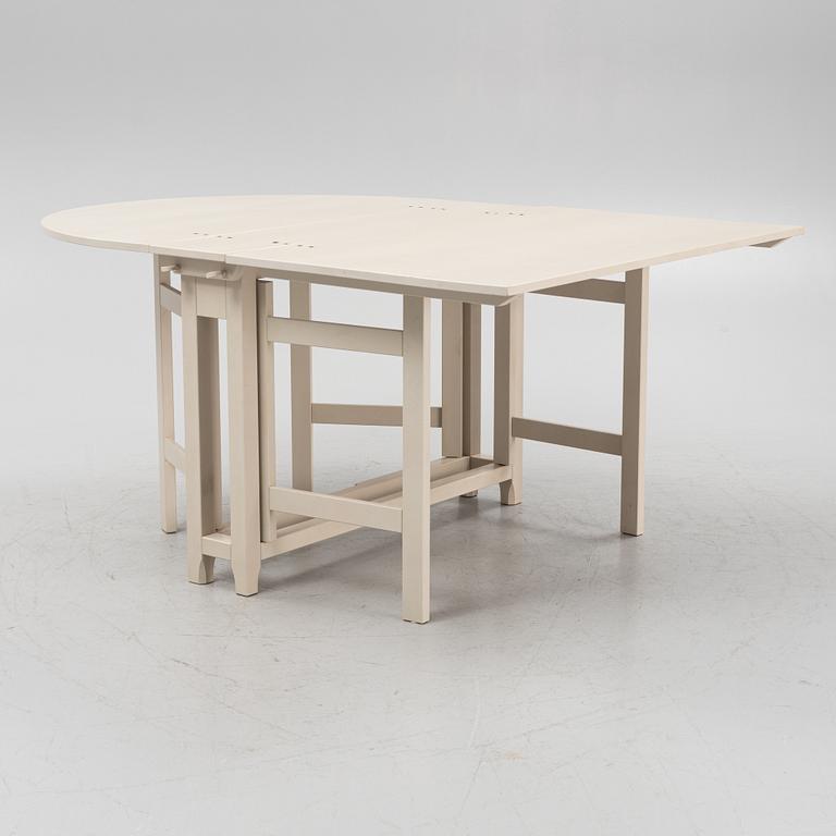 A 'Begslagen' gate-leg table from IKEA's 18th century series, 1990's.