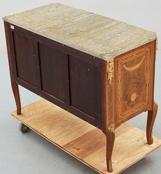 BYRÅ, gustaviansk stil, Hauptkopia, 1900-talets andra hälft.