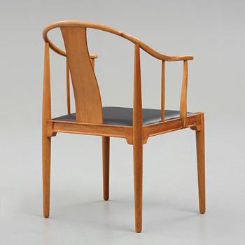 HANS J WEGNER, "Kinastolen" Fritz Hansen, Danmark, prototyp av modell "4283", utförd 1943-44.