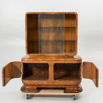 Display cabinet, first half of the 20th century.